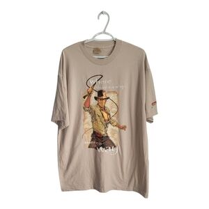 2008 Indiana Jones Movie T Shirt XL Pop Culture Movie